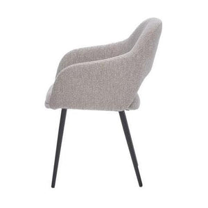 HelloChair HC32 Benito eetkamerstoel Lodge Natural vierpoot zwart