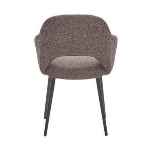 HelloChair HC32 Benito eetkamerstoel Lodge Sepia vierpoot zwart