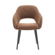 HelloChair HC32 Benito eetkamerstoel Oasis Caramel vierpoot zwart