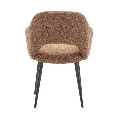 HelloChair HC32 Benito eetkamerstoel Oasis Caramel vierpoot zwart