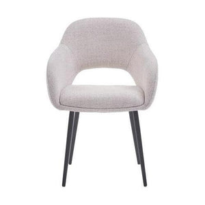HelloChair HC32 Benito eetkamerstoel Oasis Natural vierpoot zwart