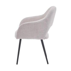 HelloChair HC32 Benito eetkamerstoel Oasis Natural vierpoot zwart