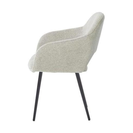 HelloChair HC32 Benito eetkamerstoel Sneak Natural vierpoot zwart