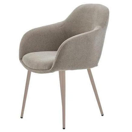 HelloChair HC32 Benito eetkamerstoel Guard Eucalyptus vierpoot beige