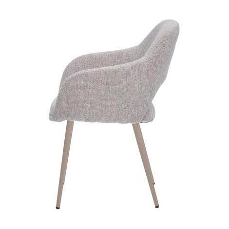 HelloChair HC32 Benito eetkamerstoel Lodge Linen vierpoot beige