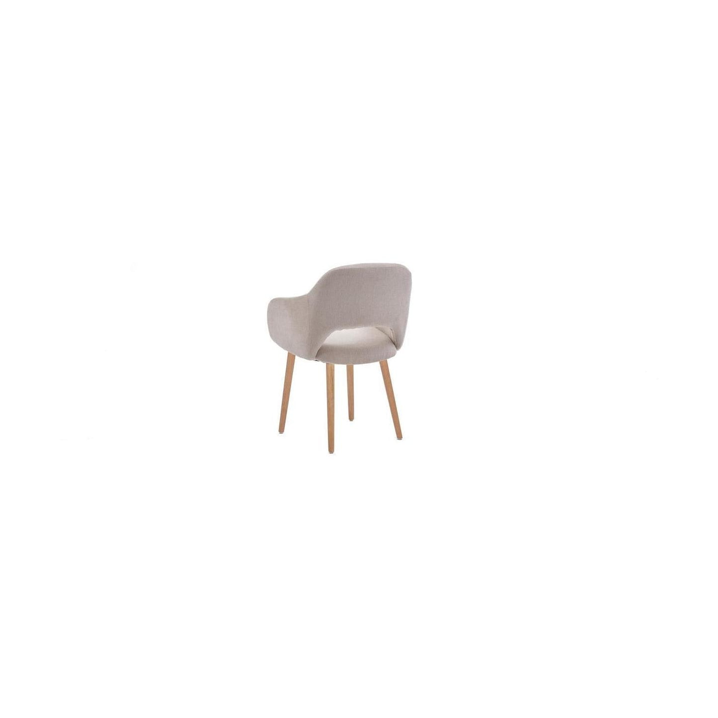 HelloChair HC32 Benito eetkamerstoel Guard Beige vierpoot hout