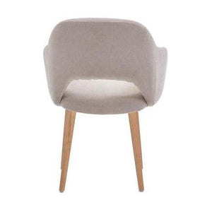 HelloChair HC32 Benito eetkamerstoel Guard Beige vierpoot hout
