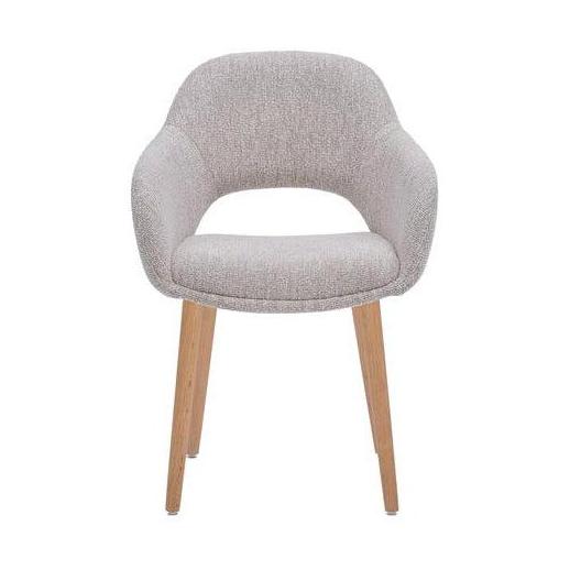 HelloChair HC32 Benito eetkamerstoel Lodge Linen vierpoot hout