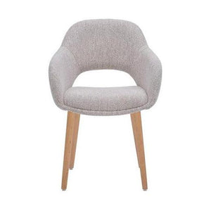 HelloChair HC32 Benito eetkamerstoel Lodge Linen vierpoot hout