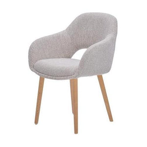 HelloChair HC32 Benito eetkamerstoel Lodge Linen vierpoot hout