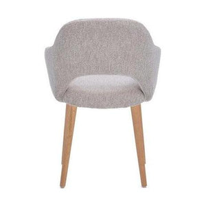 HelloChair HC32 Benito eetkamerstoel Lodge Linen vierpoot hout