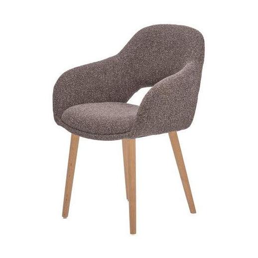 HelloChair HC32 Benito eetkamerstoel Lodge Sepia vierpoot hout