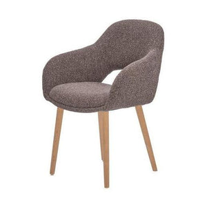 HelloChair HC32 Benito eetkamerstoel Lodge Sepia vierpoot hout