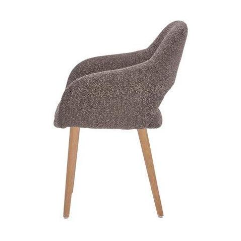 HelloChair HC32 Benito eetkamerstoel Lodge Sepia vierpoot hout