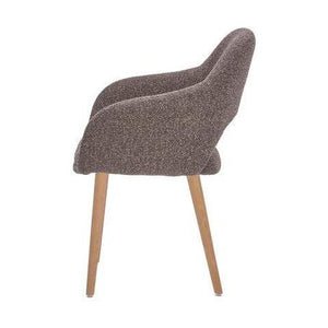 HelloChair HC32 Benito eetkamerstoel Lodge Sepia vierpoot hout