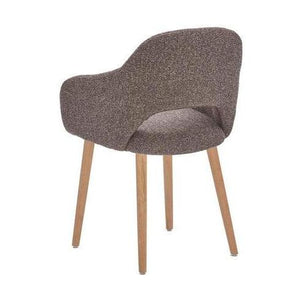 HelloChair HC32 Benito eetkamerstoel Lodge Sepia vierpoot hout