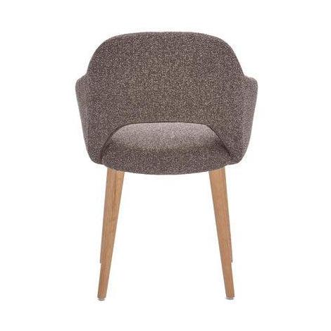 HelloChair HC32 Benito eetkamerstoel Lodge Sepia vierpoot hout