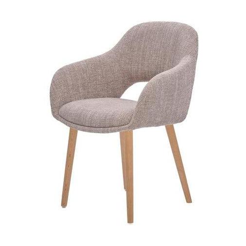 HelloChair HC32 Benito eetkamerstoel Ote Creme vierpoot hout