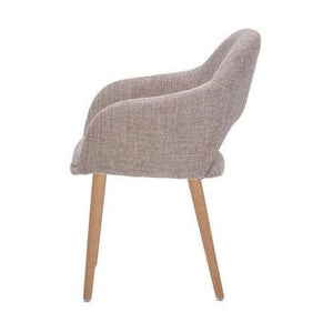 HelloChair HC32 Benito eetkamerstoel Ote Creme vierpoot hout