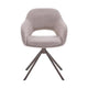 HelloChair HC32 Benito eetkamerstoel Alpine Natural spinpoot anodic brown