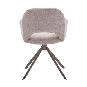 HelloChair HC32 Benito eetkamerstoel Alpine Natural spinpoot anodic brown