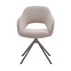 HelloChair HC32 Benito eetkamerstoel Guard Beige spinpoot anodic brown