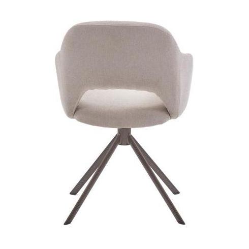 HelloChair HC32 Benito eetkamerstoel Guard Beige spinpoot anodic brown