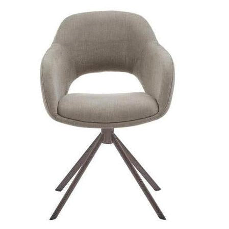 HelloChair HC32 Benito eetkamerstoel Guard Eucalyptus spinpoot anodic brown