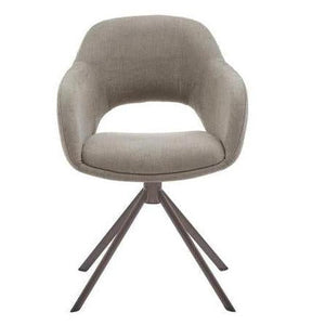 HelloChair HC32 Benito eetkamerstoel Guard Eucalyptus spinpoot anodic brown