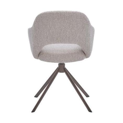 HelloChair HC32 Benito eetkamerstoel Lodge Natural spinpoot anodic brown
