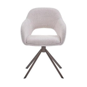 HelloChair HC32 Benito eetkamerstoel Oasis Natural spinpoot anodic brown