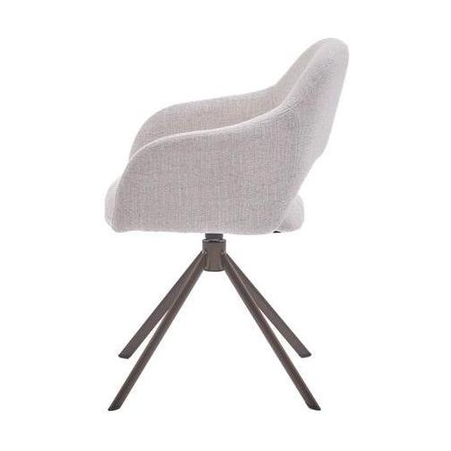 HelloChair HC32 Benito eetkamerstoel Oasis Natural spinpoot anodic brown