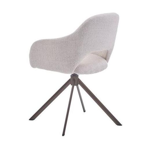HelloChair HC32 Benito eetkamerstoel Oasis Natural spinpoot anodic brown