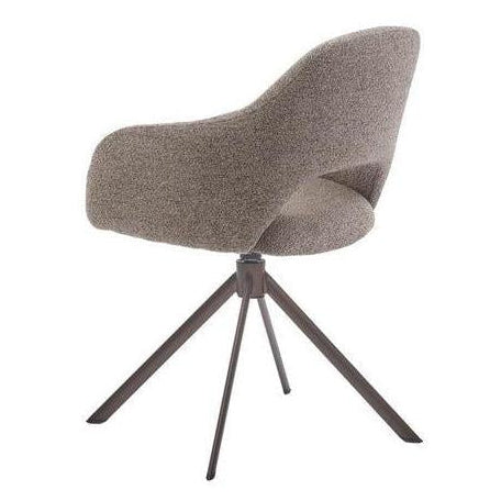 HelloChair HC32 Benito eetkamerstoel Sneak Wood spinpoot anodic brown