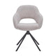 HelloChair HC32 Benito eetkamerstoel Lodge Linen spinpoot zwart