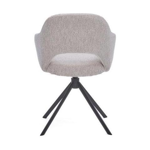 HelloChair HC32 Benito eetkamerstoel Lodge Linen spinpoot zwart