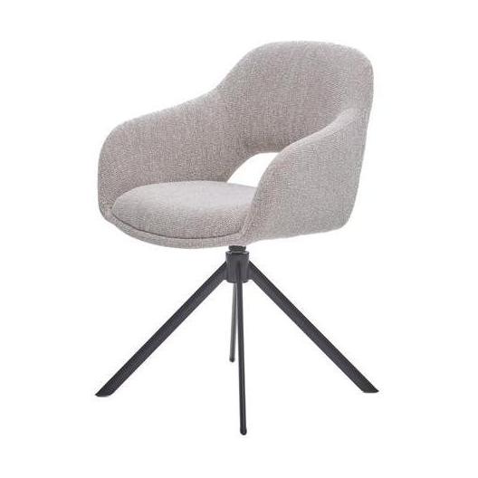 HelloChair HC32 Benito eetkamerstoel Lodge Natural spinpoot zwart