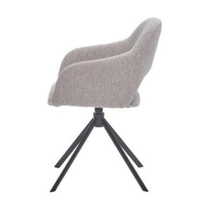 HelloChair HC32 Benito eetkamerstoel Lodge Natural spinpoot zwart