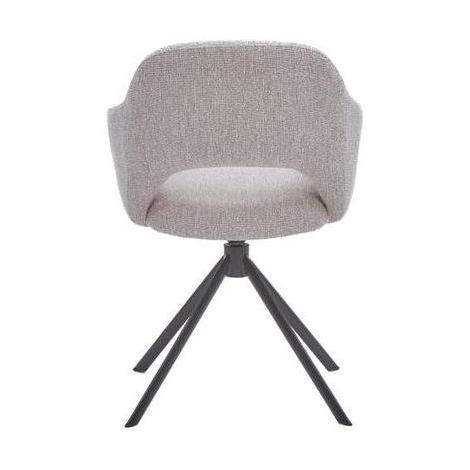 HelloChair HC32 Benito eetkamerstoel Lodge Natural spinpoot zwart