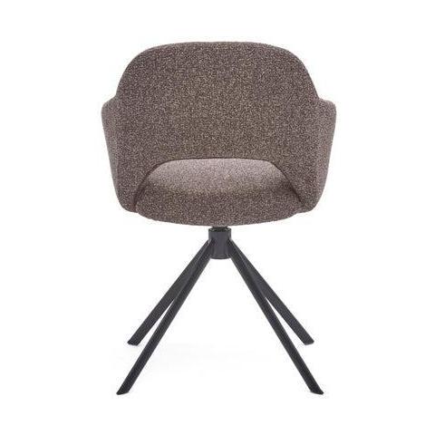 HelloChair HC32 Benito eetkamerstoel Lodge Sepia spinpoot zwart