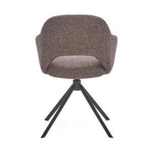 HelloChair HC32 Benito eetkamerstoel Lodge Sepia spinpoot zwart