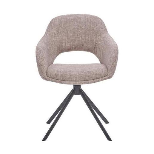 HelloChair HC32 Benito eetkamerstoel Ote Creme spinpoot zwart