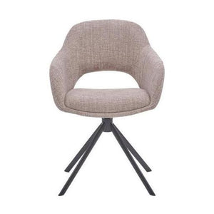 HelloChair HC32 Benito eetkamerstoel Ote Creme spinpoot zwart