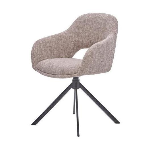 HelloChair HC32 Benito eetkamerstoel Ote Creme spinpoot zwart