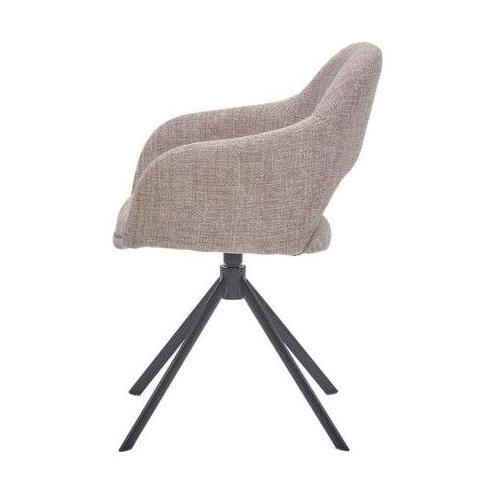 HelloChair HC32 Benito eetkamerstoel Ote Creme spinpoot zwart