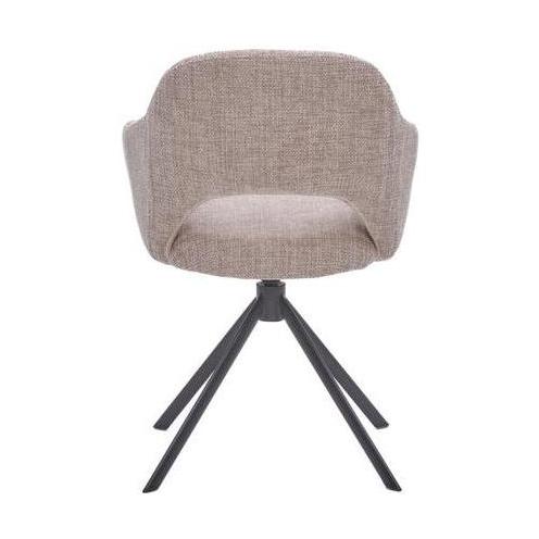 HelloChair HC32 Benito eetkamerstoel Ote Creme spinpoot zwart