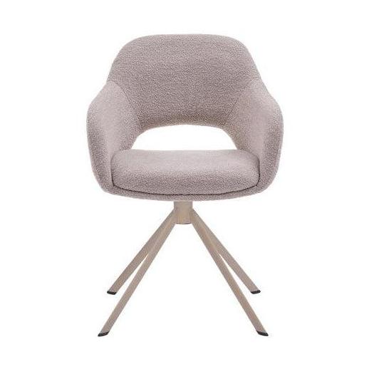 HelloChair HC32 Benito eetkamerstoel Alpine Natural spinpoot beige