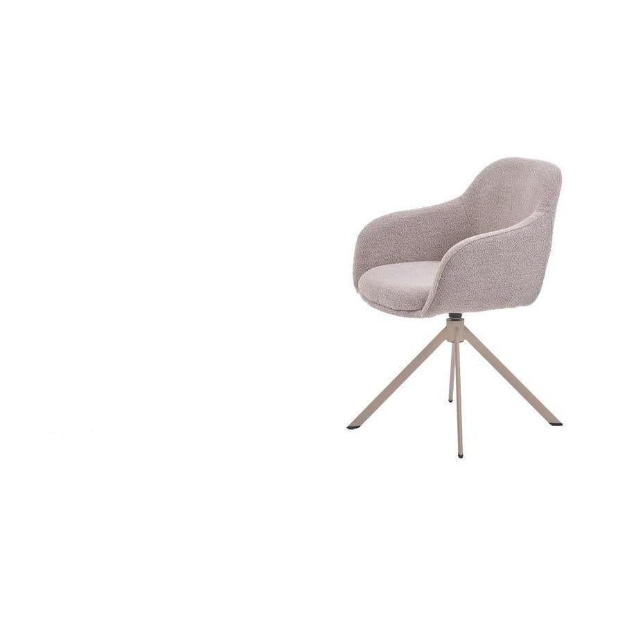 HelloChair HC32 Benito eetkamerstoel Alpine Natural spinpoot beige