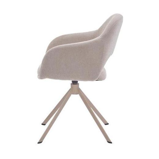 HelloChair HC32 Benito eetkamerstoel Guard Beige spinpoot beige