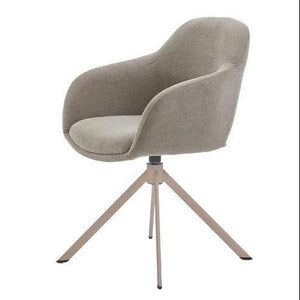 HelloChair HC32 Benito eetkamerstoel Guard Eucalyptus spinpoot beige